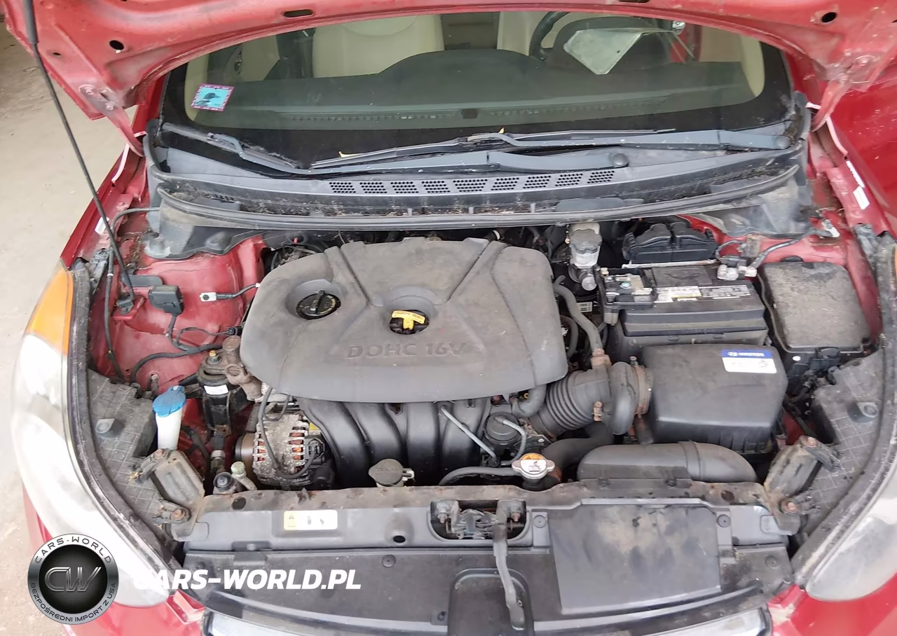2013 Hyundai Elantra VIN:KMHDH4AE0DU631935 - 10