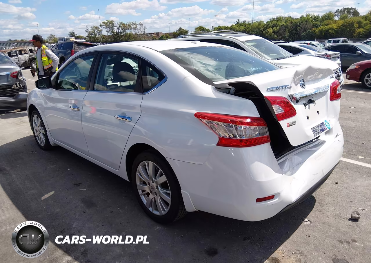 2015 Nissan Sentra Sl VIN:3N1AB7AP2FY343672 - 3