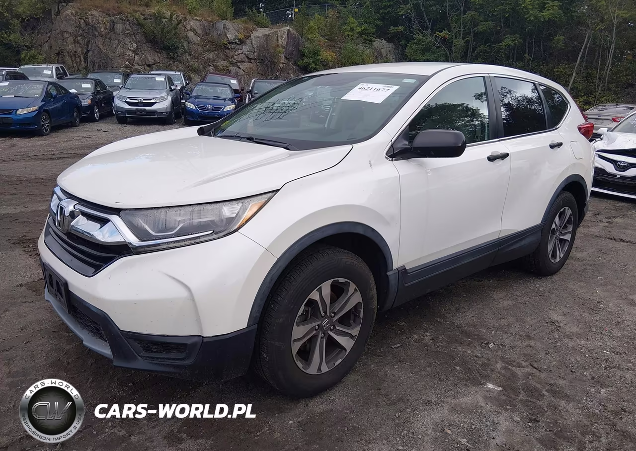 2017 Honda Cr-V Lx VIN:5J6RW6H3XHL006884 - 2