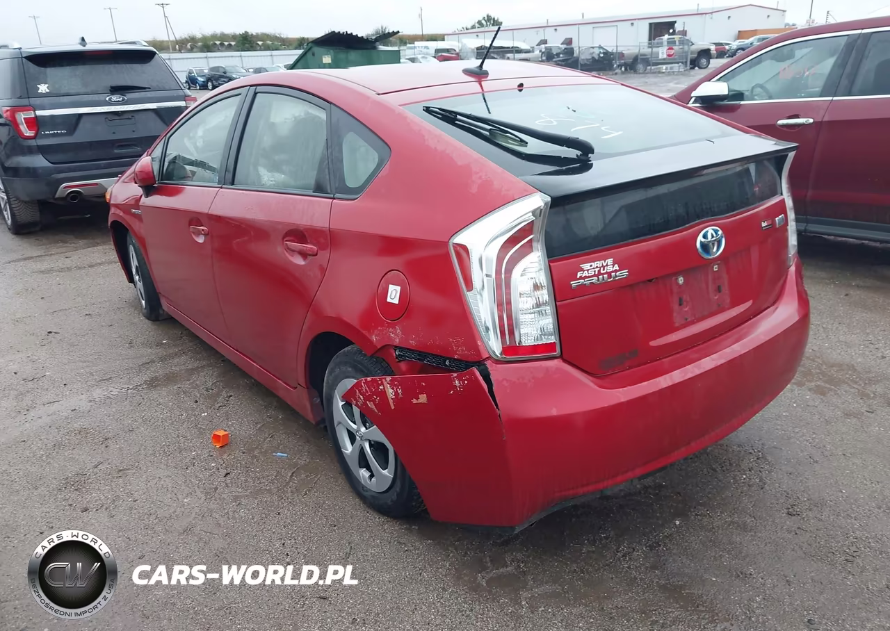 2013 Toyota Prius VIN:JTDKN3DU4D0352710 - 3