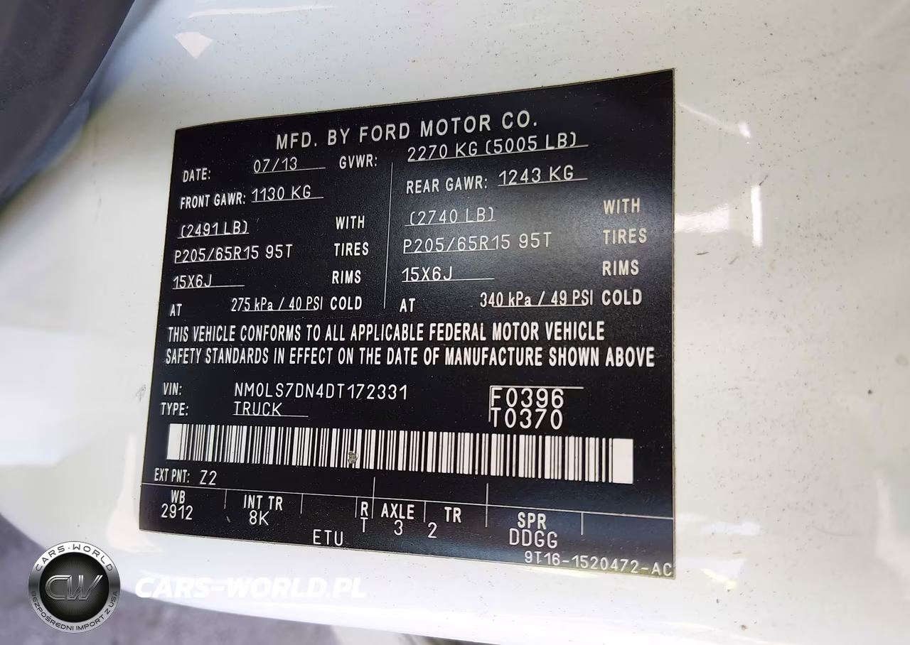 2013 Ford Transit Connect Xlt VIN:NM0LS7DN4DT172331 - 9