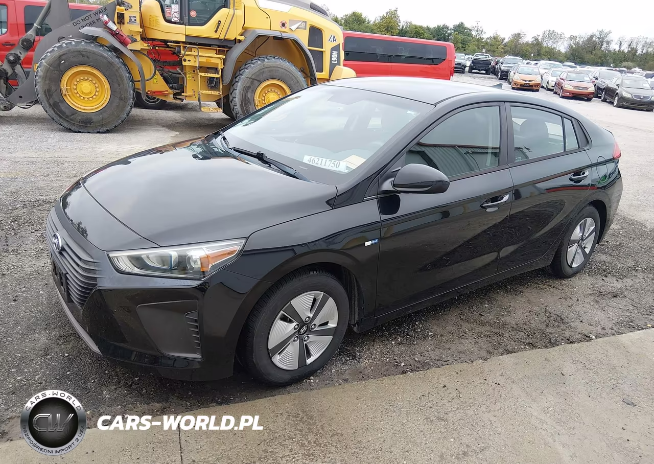 2018 Hyundai Ioniq Hybrid Blue VIN:KMHC65LC8JU099722 - 2