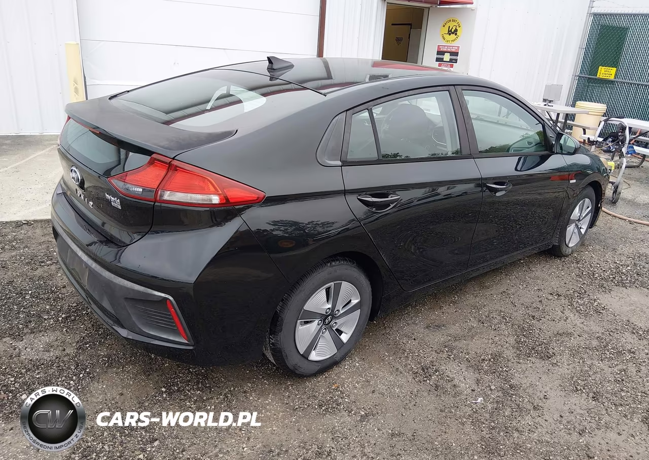2018 Hyundai Ioniq Hybrid Blue VIN:KMHC65LC8JU099722 - 4