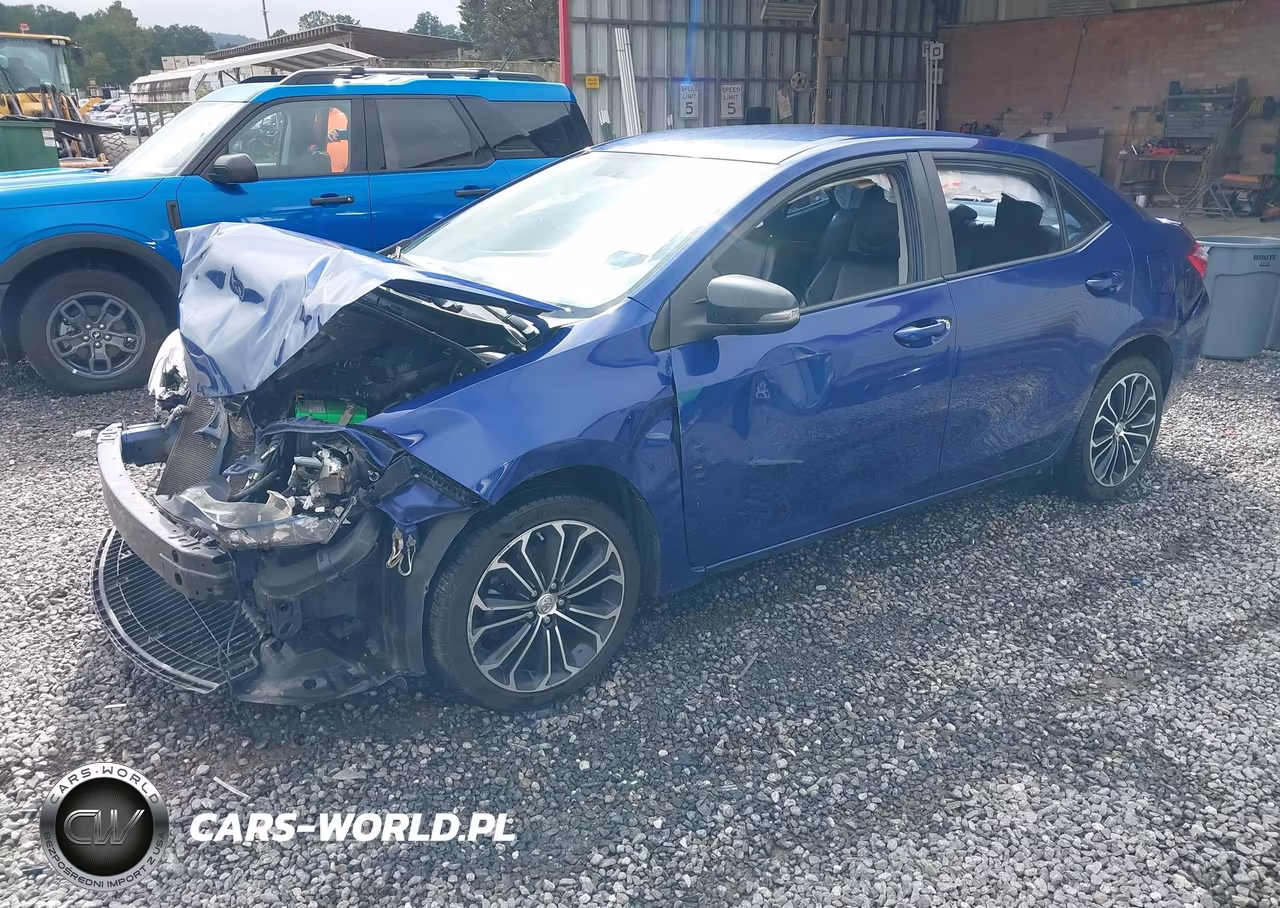 2016 Toyota Corolla S Plus VIN:2T1BURHE6GC744607 - 2