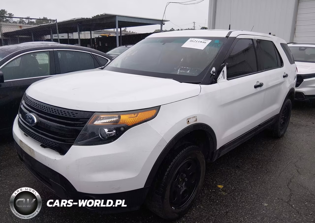 2014 Ford Utility Police Interceptor VIN:1FM5K8AR3EGC60625 - 2