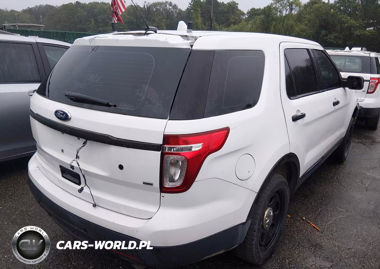 2014 Ford Utility Police Interceptor VIN:1FM5K8AR3EGC60625 - 4