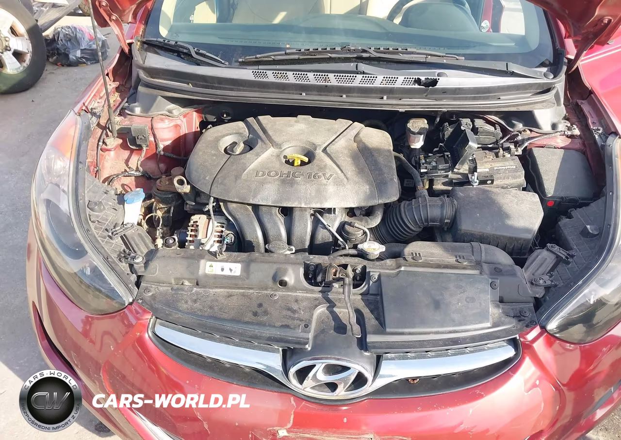 2013 Hyundai Elantra Gls VIN:5NPDH4AEXDH404606 - 10