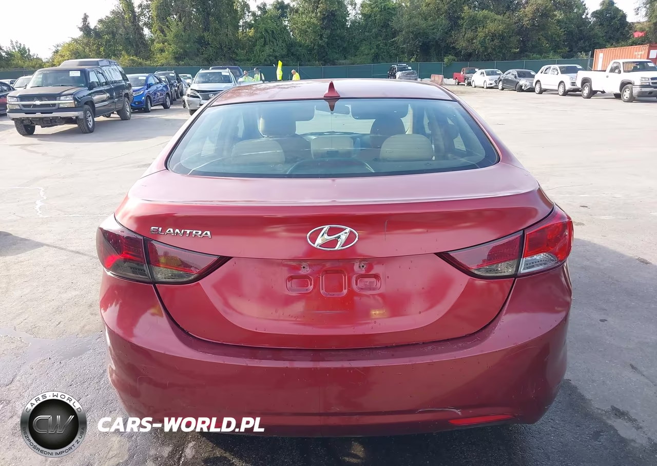 2013 Hyundai Elantra Gls VIN:5NPDH4AEXDH404606 - 16