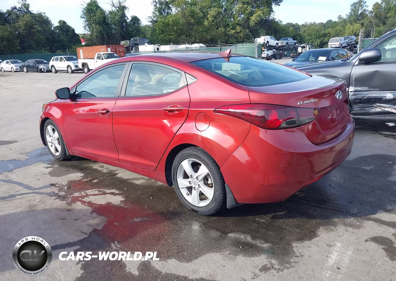 2013 Hyundai Elantra Gls VIN:5NPDH4AEXDH404606 - 3
