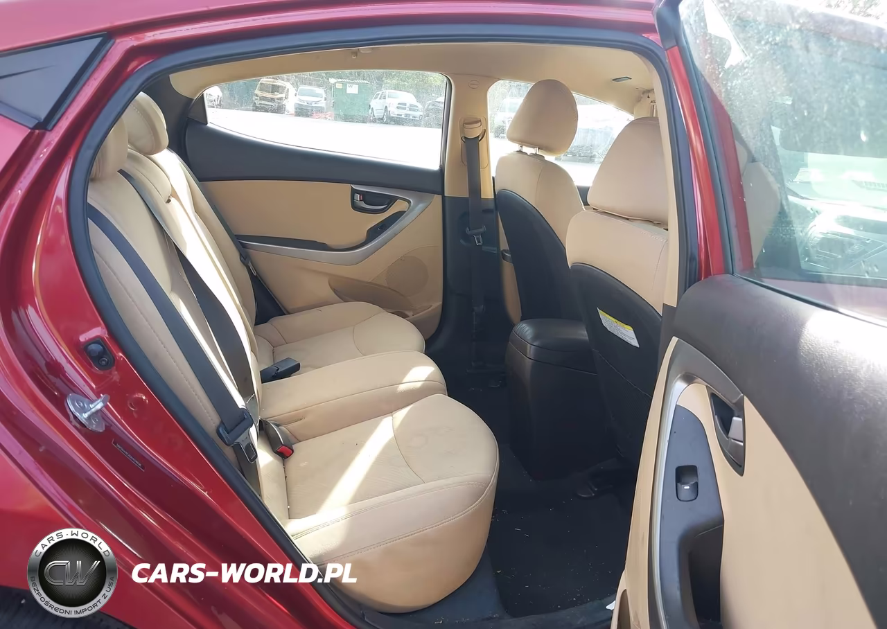2013 Hyundai Elantra Gls VIN:5NPDH4AEXDH404606 - 8