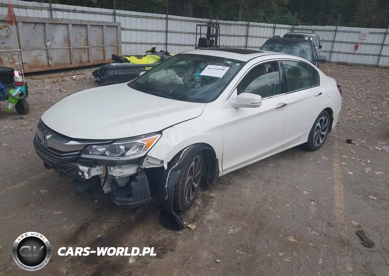 2017 Honda Accord Ex-L V6 VIN:1HGCR3F8XHA014478 - 2