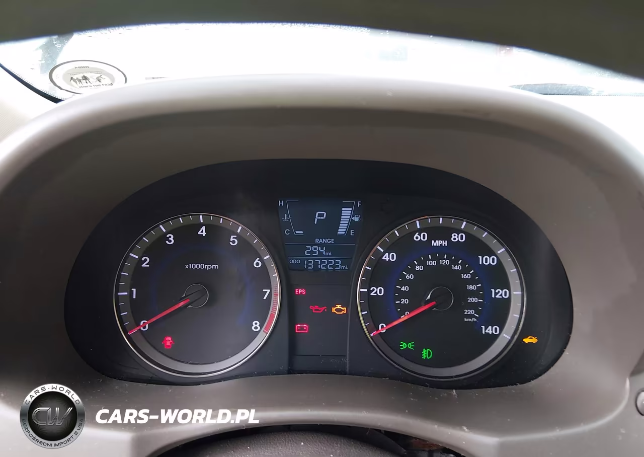 2013 Hyundai Accent Gls VIN:KMHCU4AE7DU442044 - 7