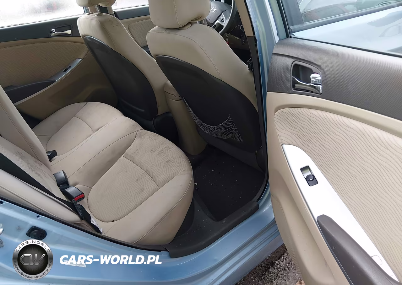 2013 Hyundai Accent Gls VIN:KMHCU4AE7DU442044 - 8