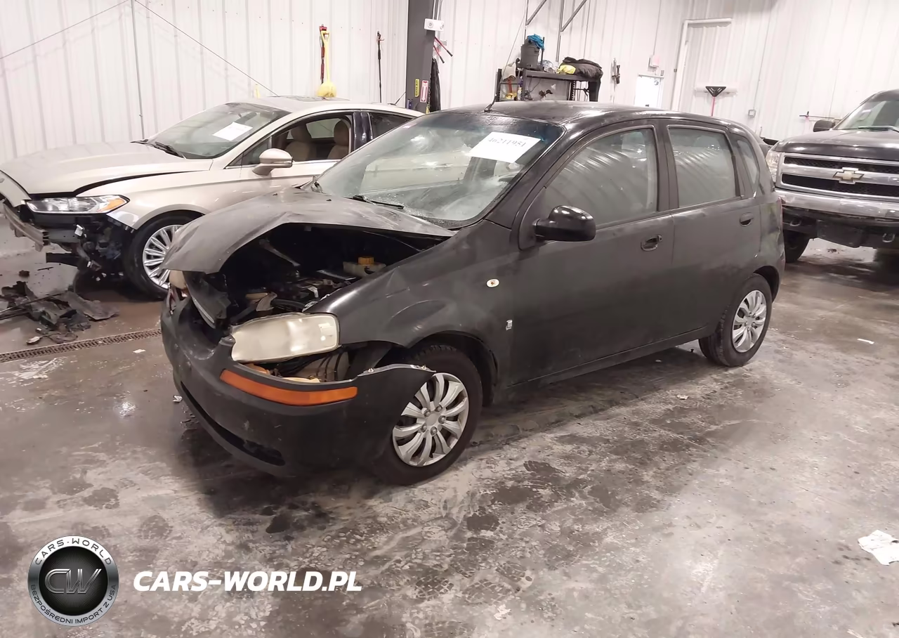 2007 Chevrolet Aveo 5 Ls VIN:KL1TD66687B794672 - 2