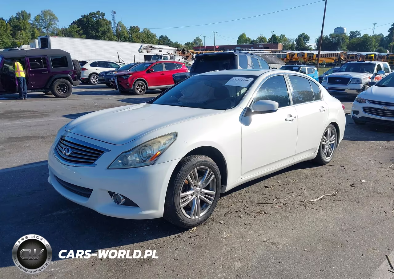 2013 Infiniti G37X VIN:JN1CV6ARXDM765474 - 2
