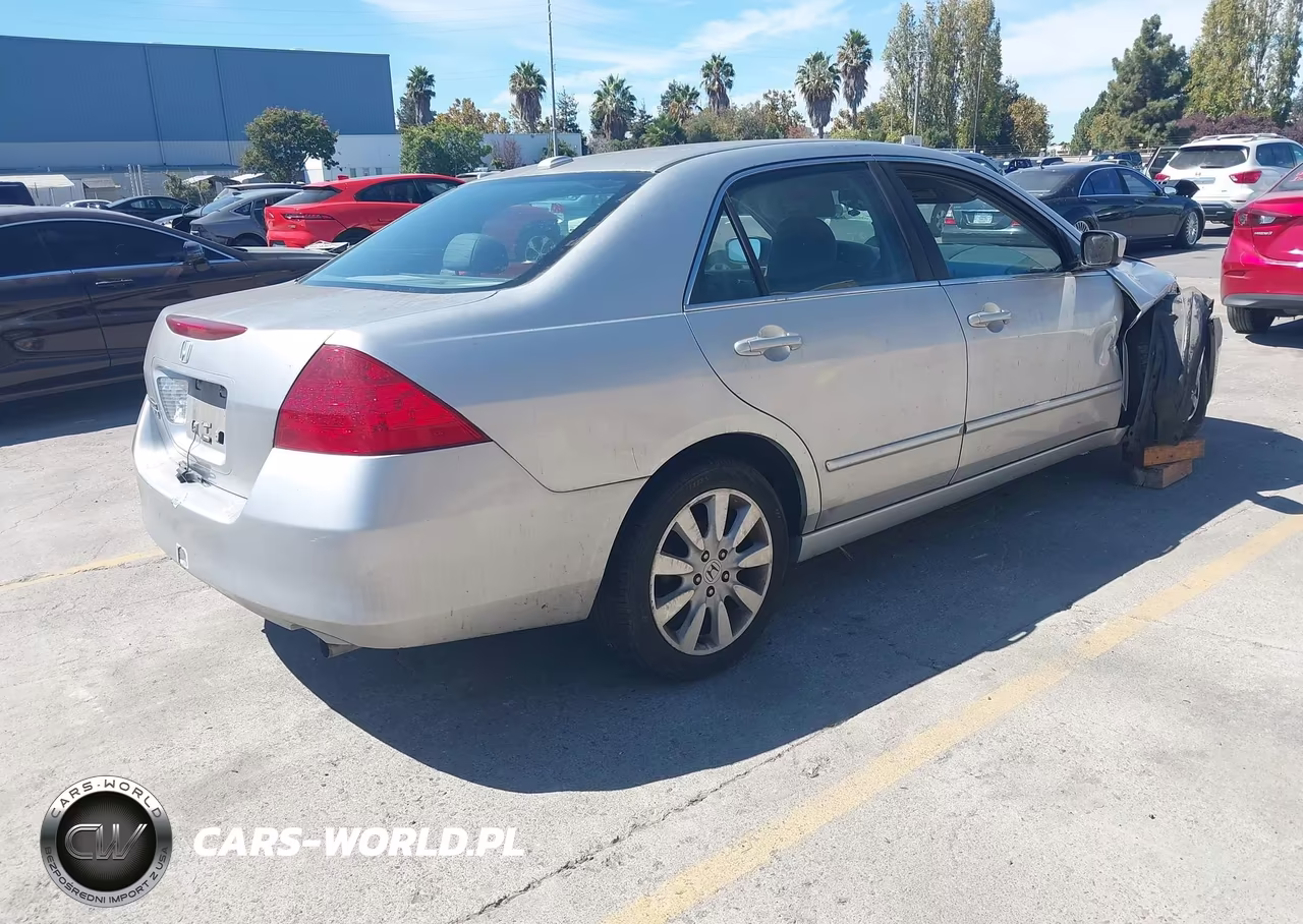 2007 Honda Accord 3.0 Ex VIN:1HGCM66527A071715 - 4