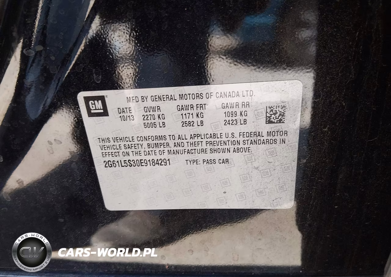 2014 Cadillac Xts Standard VIN:2G61L5S30E9184291 - 9
