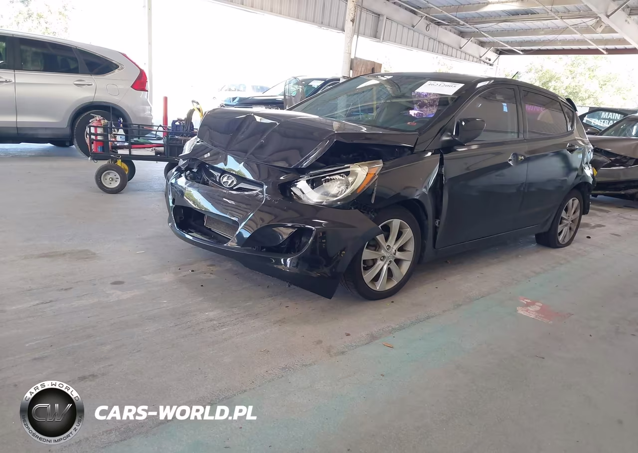 2012 Hyundai Accent Se VIN:KMHCU5AE2CU032563 - 2