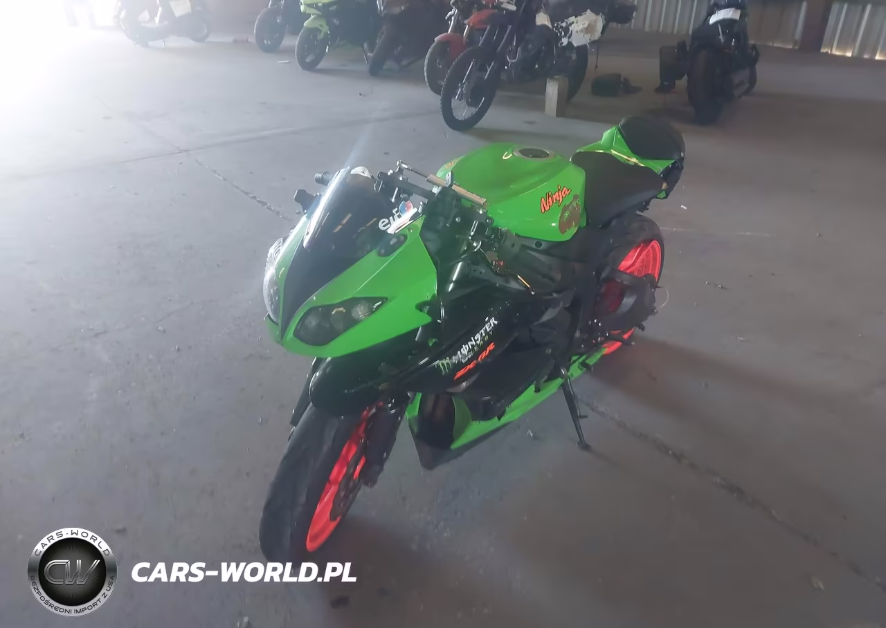 2009 Kawasaki Zx600 R VIN:JKAZX4R149A010456 - 2