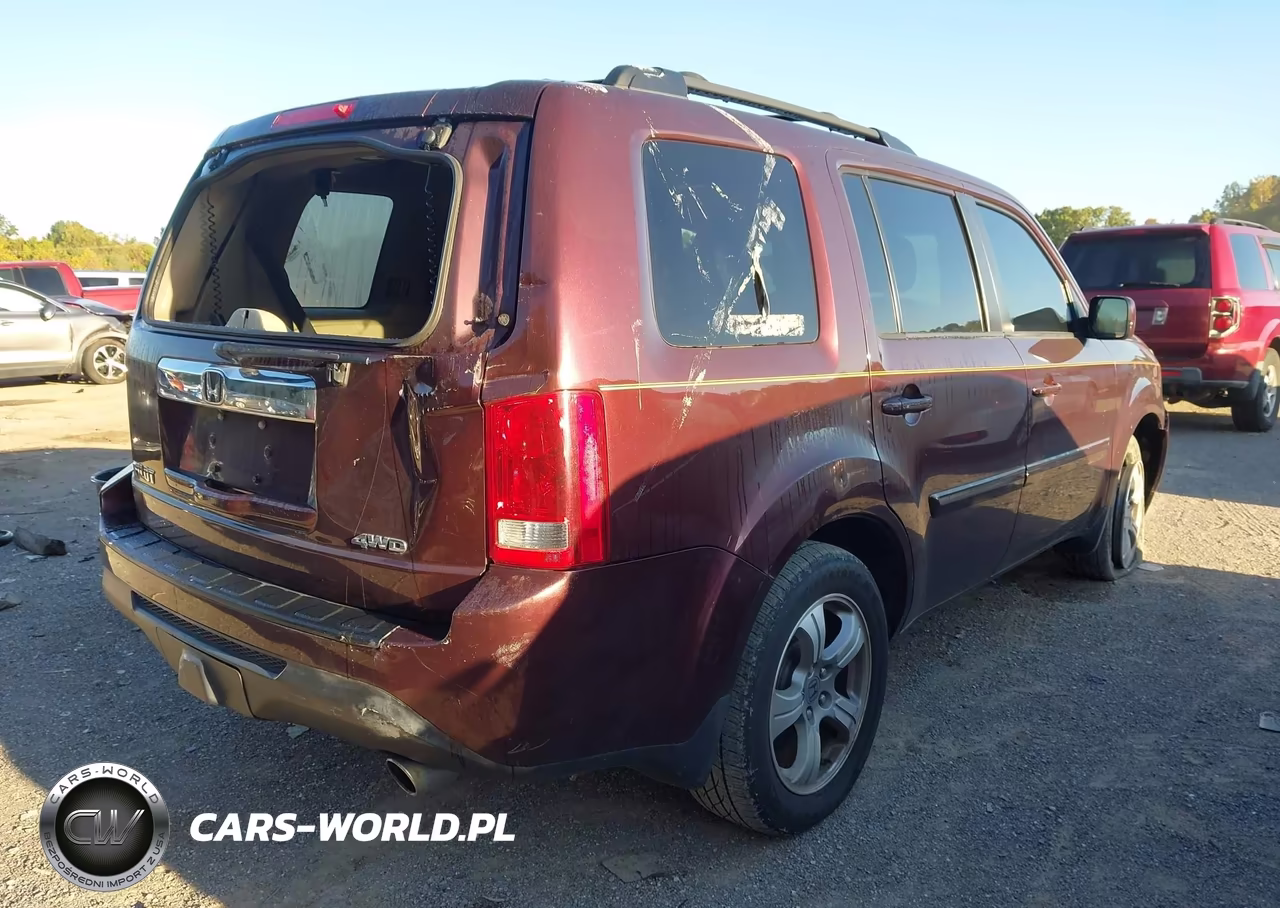 2015 Honda Pilot Ex-L VIN:5FNYF4H57FB049764 - 4