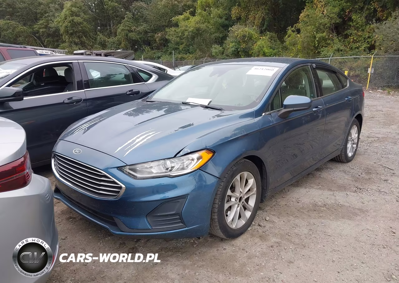 2019 Ford Fusion Se VIN:3FA6P0H7XKR123062 - 2