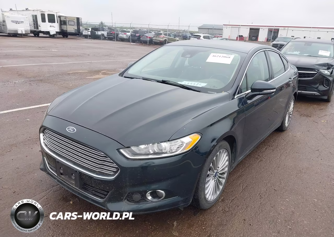 2014 Ford Fusion Titanium VIN:3FA6P0D91ER160223 - 2