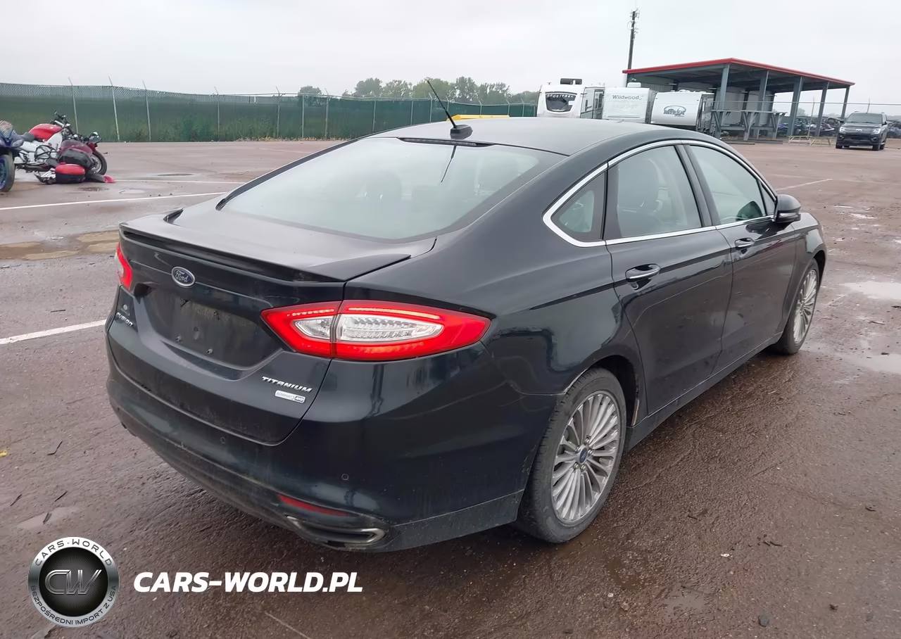 2014 Ford Fusion Titanium VIN:3FA6P0D91ER160223 - 4