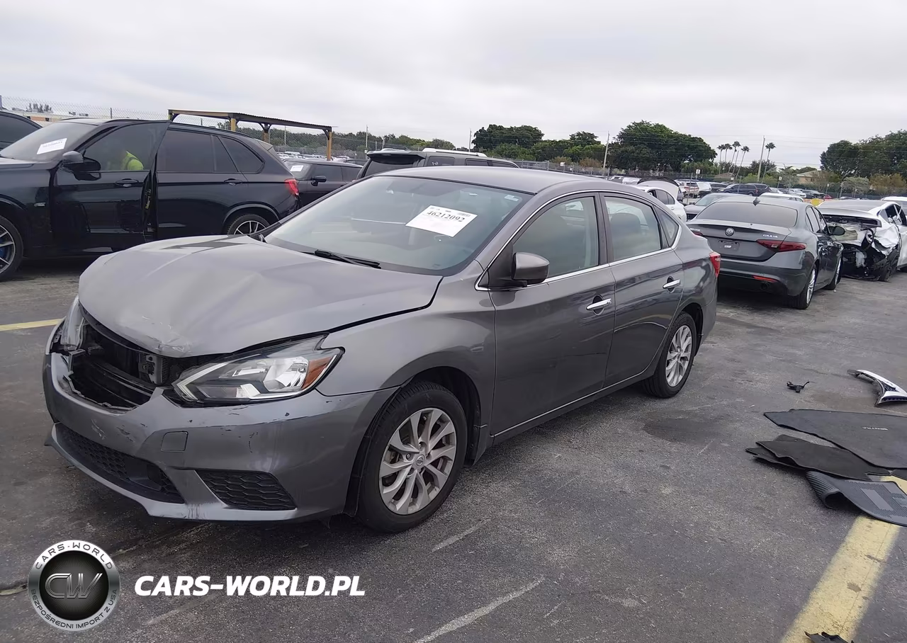 2019 Nissan Sentra Sv VIN:3N1AB7AP2KY331841 - 2