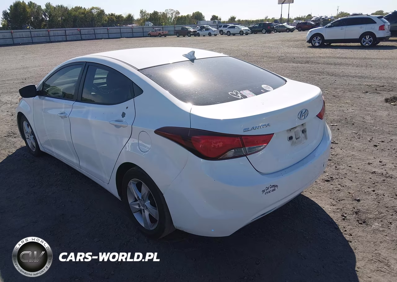 2013 Hyundai Elantra Gls VIN:5NPDH4AE0DH173778 - 3