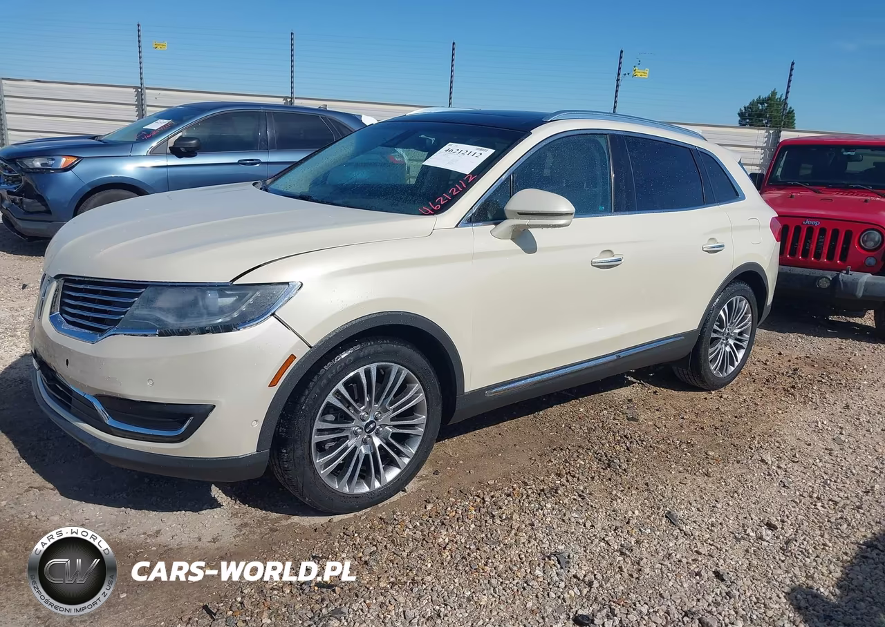 2016 Lincoln Mkx Reserve VIN:2LMTJ6LR8GBL46068 - 2