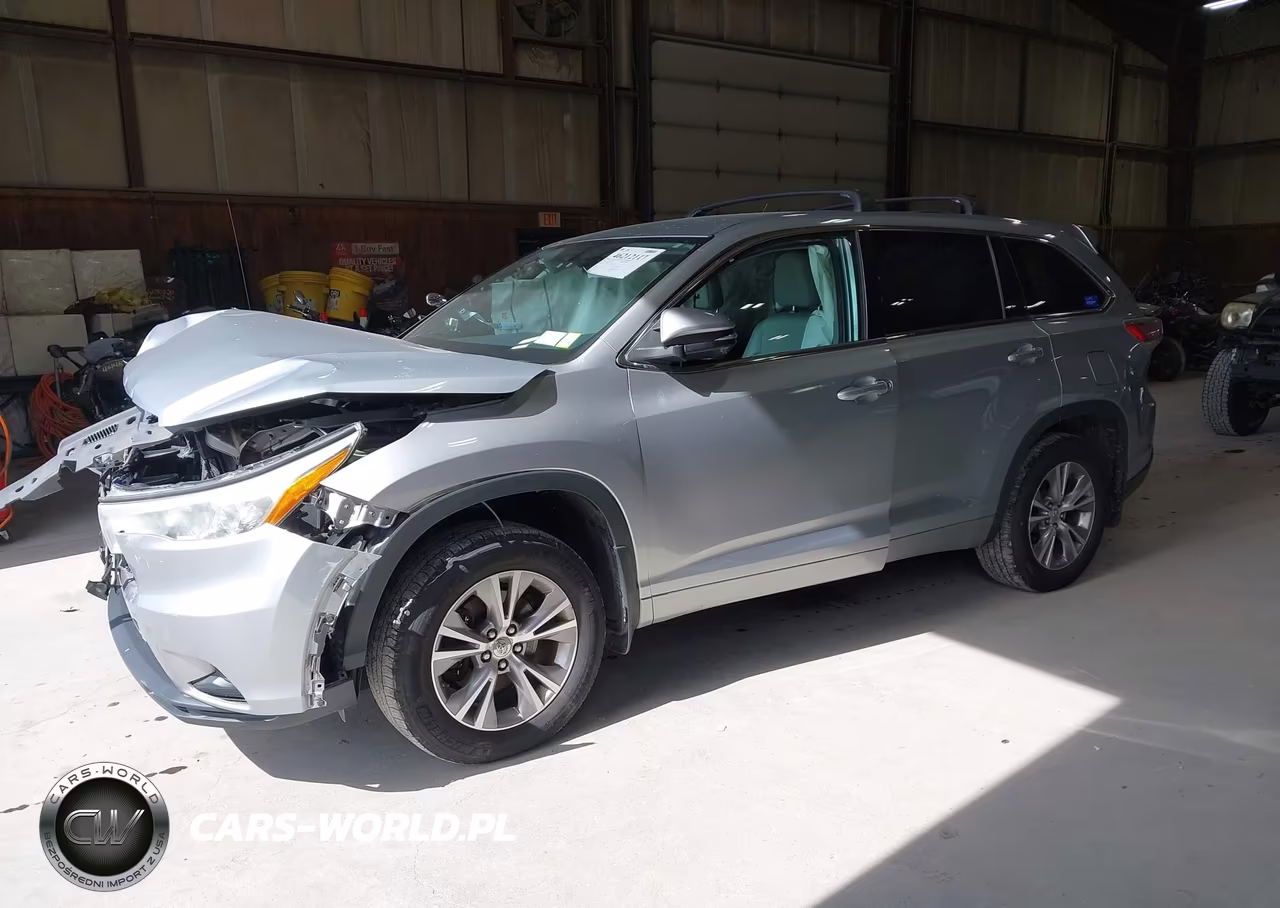 2014 Toyota Highlander Le Plus V6 VIN:5TDBKRFH3ES012457 - 2