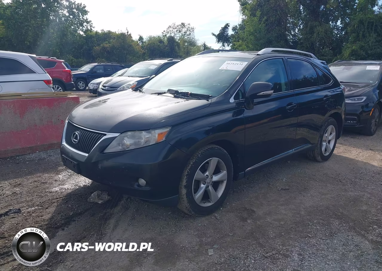 2010 Lexus Rx 350 VIN:2T2BK1BA4AC014369 - 2