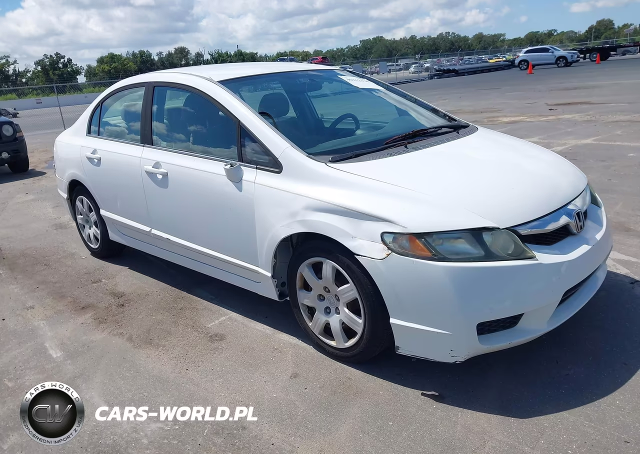 2011 Honda Civic Lx VIN:19XFA1F54BE030869 - 1