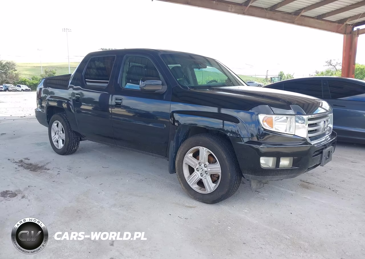 2012 Honda Ridgeline Rtl VIN:5FPYK1F5XCB456591 - 1