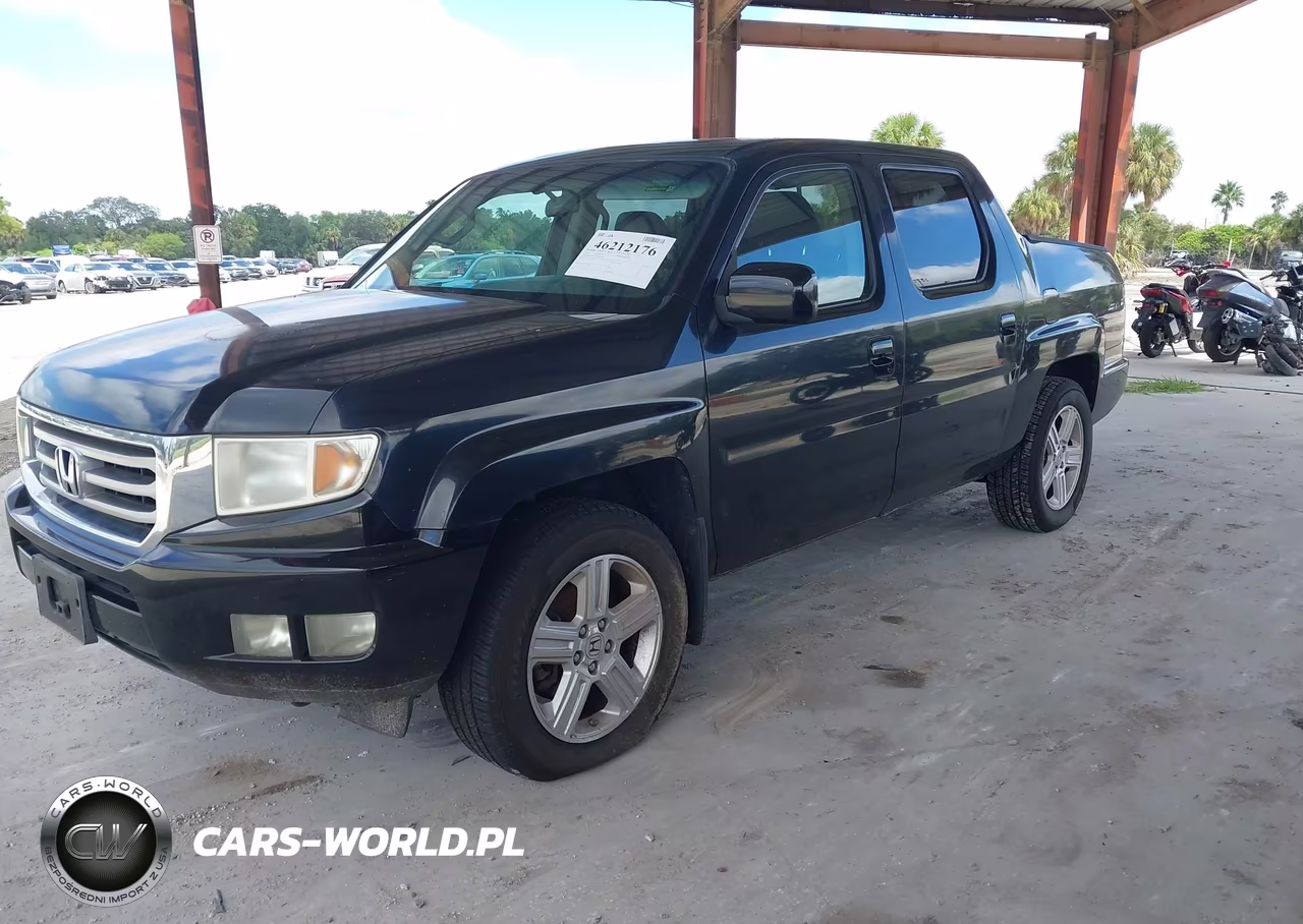 2012 Honda Ridgeline Rtl VIN:5FPYK1F5XCB456591 - 2
