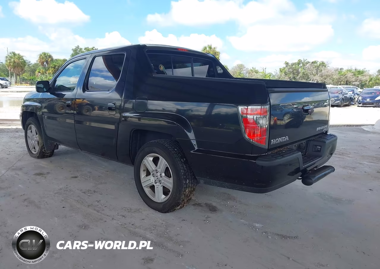 2012 Honda Ridgeline Rtl VIN:5FPYK1F5XCB456591 - 3