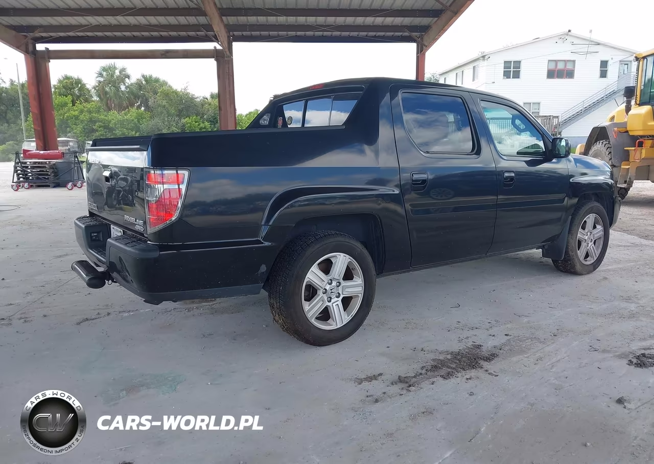 2012 Honda Ridgeline Rtl VIN:5FPYK1F5XCB456591 - 4