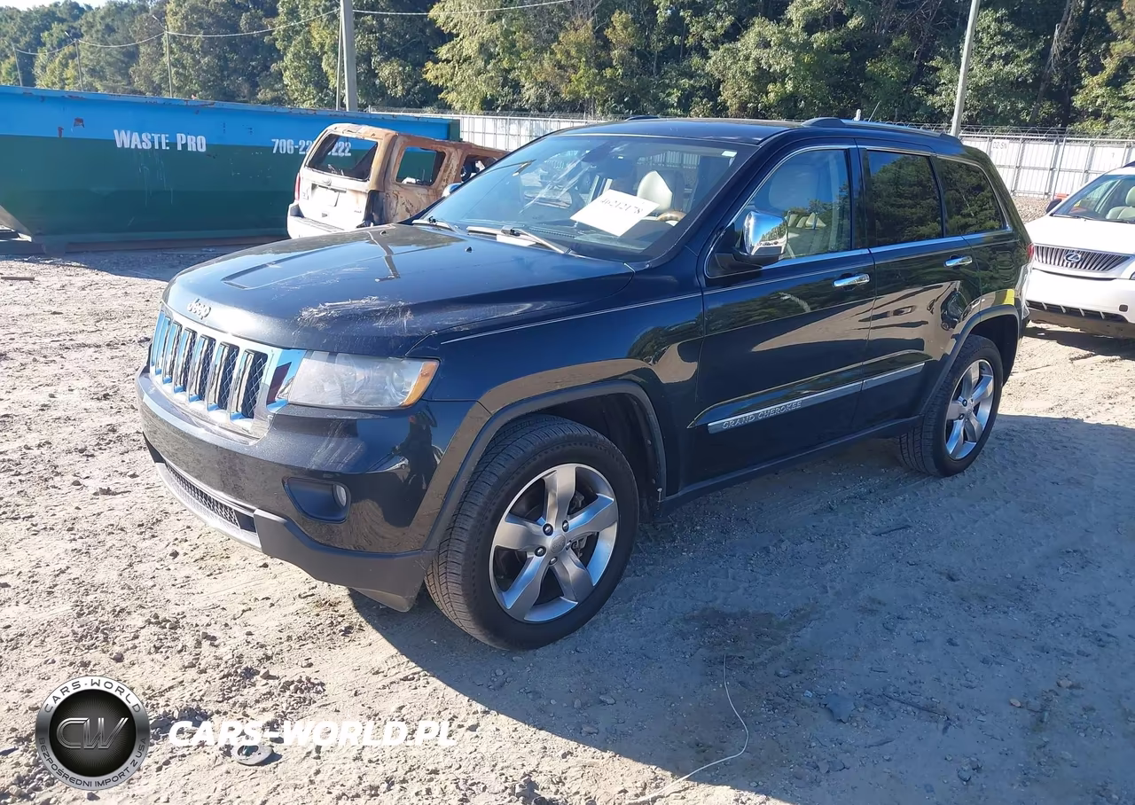 2013 Jeep Grand Cherokee Overland VIN:1C4RJFCT4DC522194 - 2