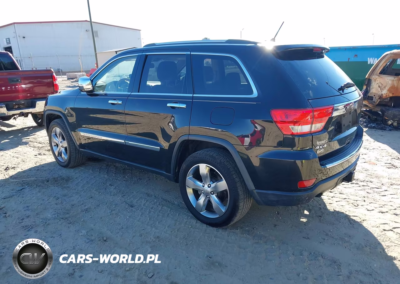 2013 Jeep Grand Cherokee Overland VIN:1C4RJFCT4DC522194 - 3