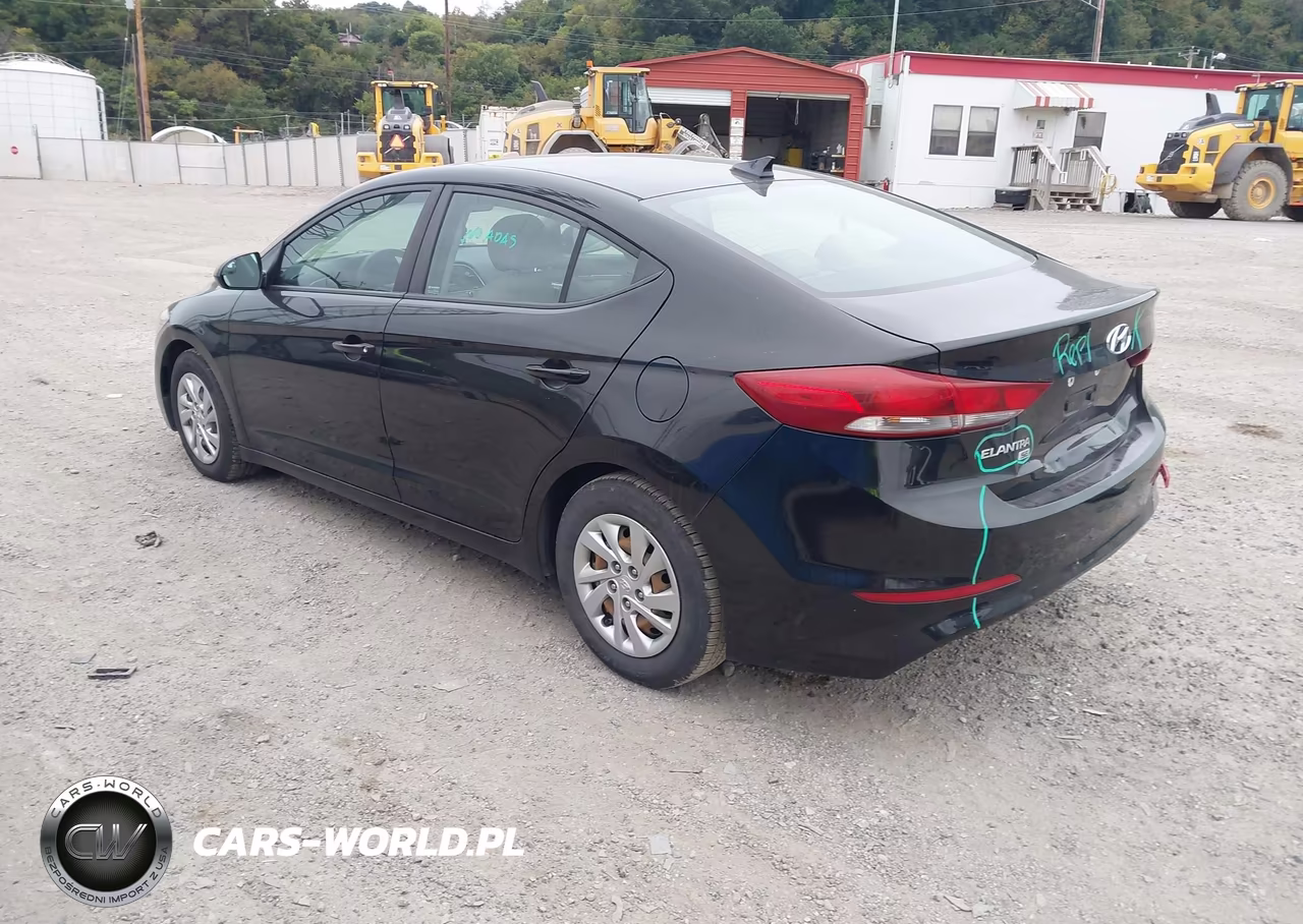 2017 Hyundai Elantra Se VIN:KMHD74LF3HU180160 - 3