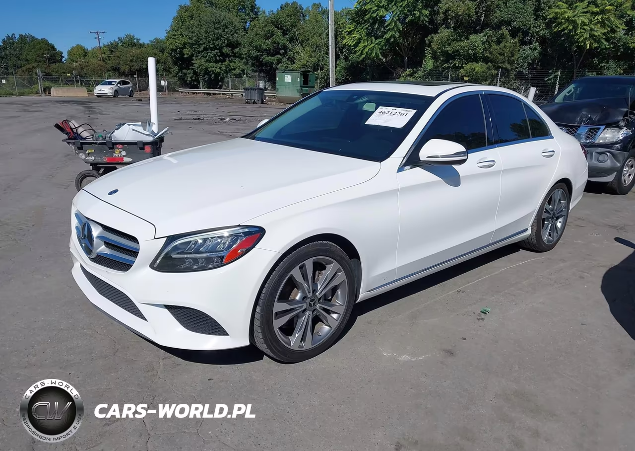 2019 Mercedes-Benz C 300 VIN:55SWF8DB9KU318849 - 2