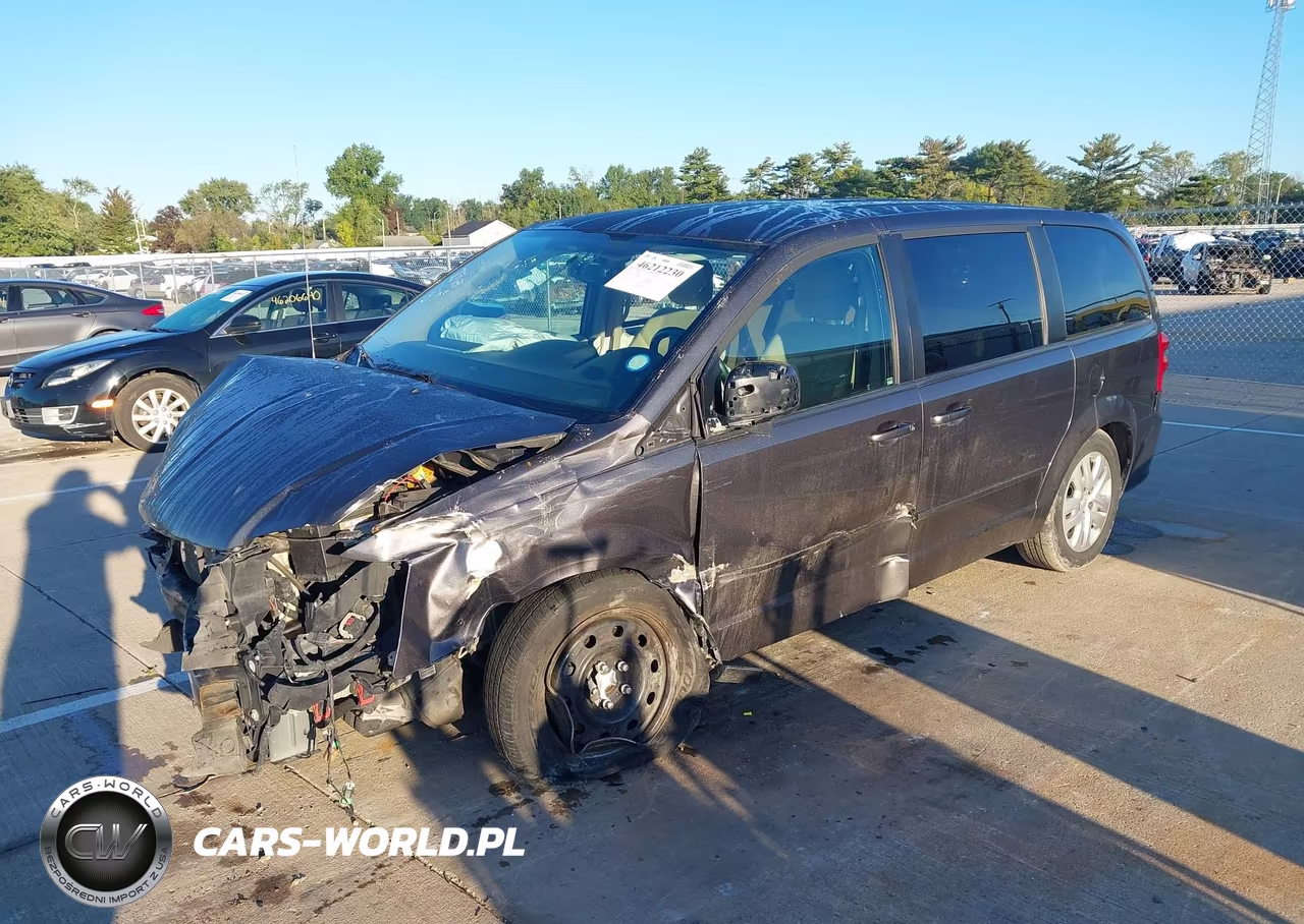 2016 Dodge Grand Caravan Se VIN:2C4RDGBG5GR366986 - 2