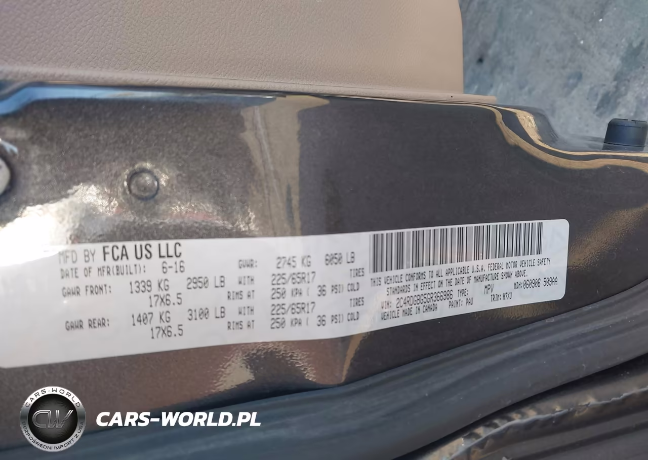 2016 Dodge Grand Caravan Se VIN:2C4RDGBG5GR366986 - 9