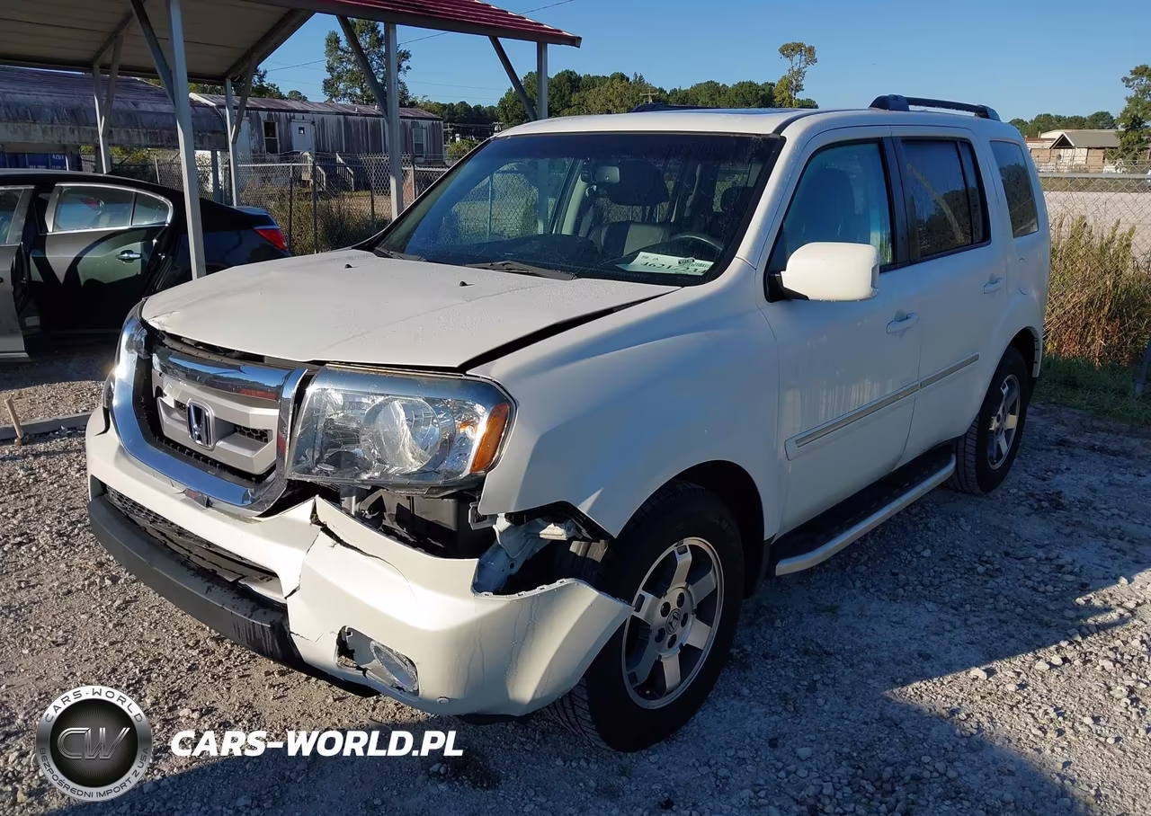 2011 Honda Pilot Touring VIN:5FNYF3H97BB039596 - 2