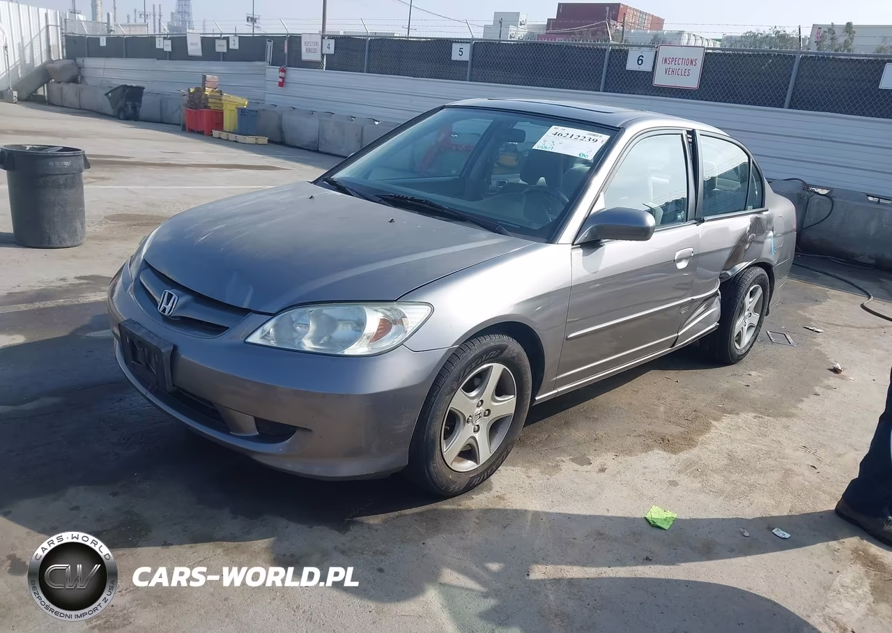 2004 Honda Civic Ex VIN:2HGES268X4H534960 - 2