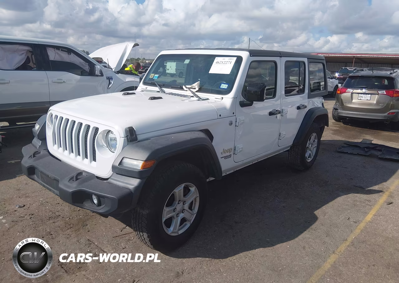 2020 Jeep Wrangler Unlimited Sport S 4X4 VIN:1C4HJXDN9LW157123 - 2