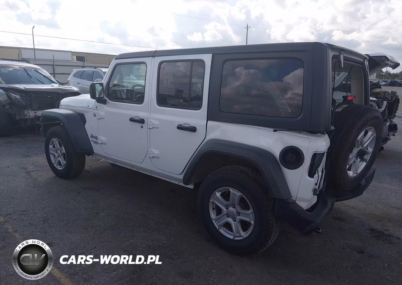 2020 Jeep Wrangler Unlimited Sport S 4X4 VIN:1C4HJXDN9LW157123 - 3