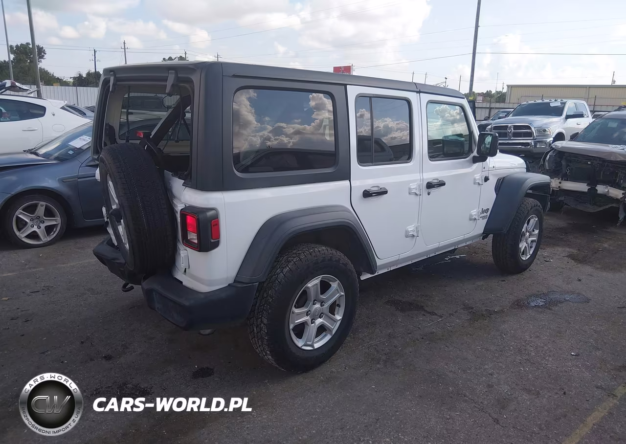 2020 Jeep Wrangler Unlimited Sport S 4X4 VIN:1C4HJXDN9LW157123 - 4