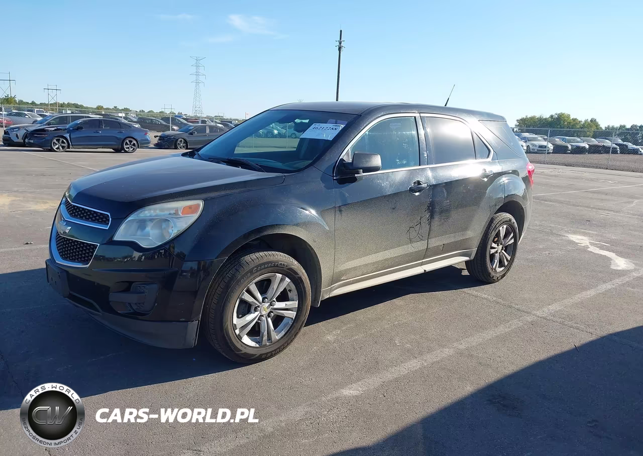 2011 Chevrolet Equinox Ls VIN:2CNALBEC7B6266356 - 2