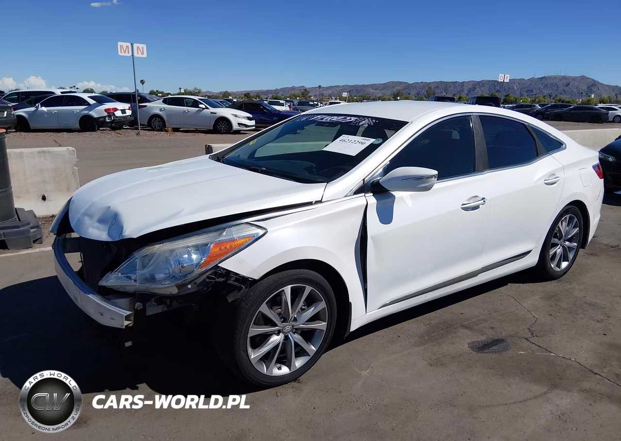 HYUNDAI AZERA VIN:KMHFG4JG6GA518624 - 2